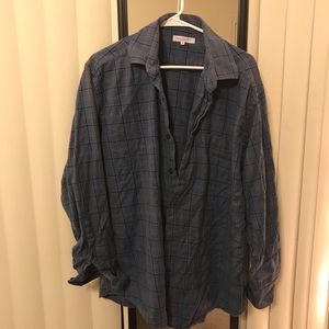 Blue 100% Cotton Flannel